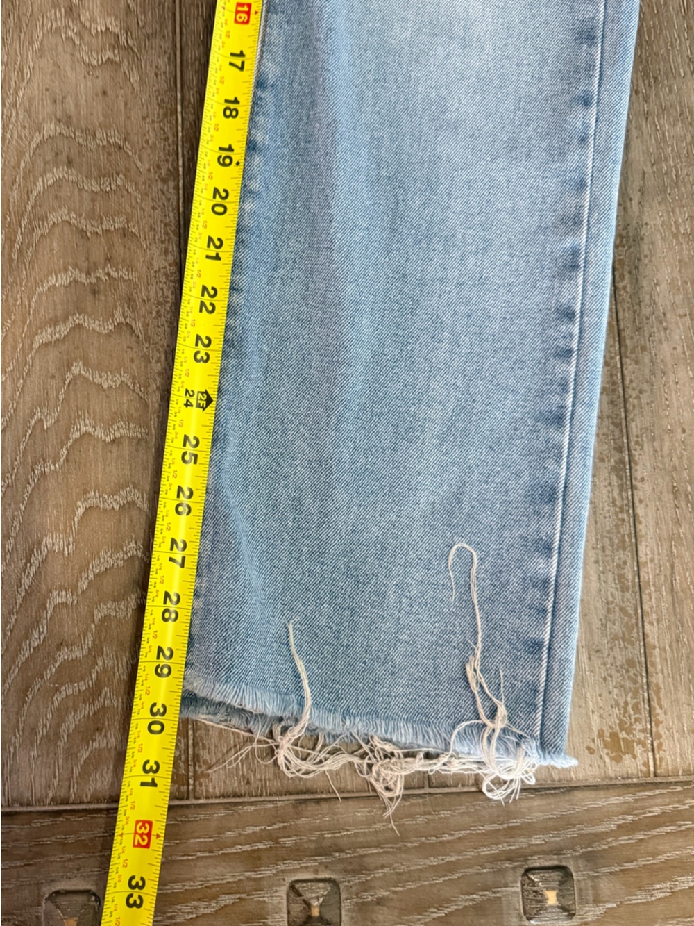 Navissi Light Blue Distressed Straight-Leg Jeans - Picture 10 of 11